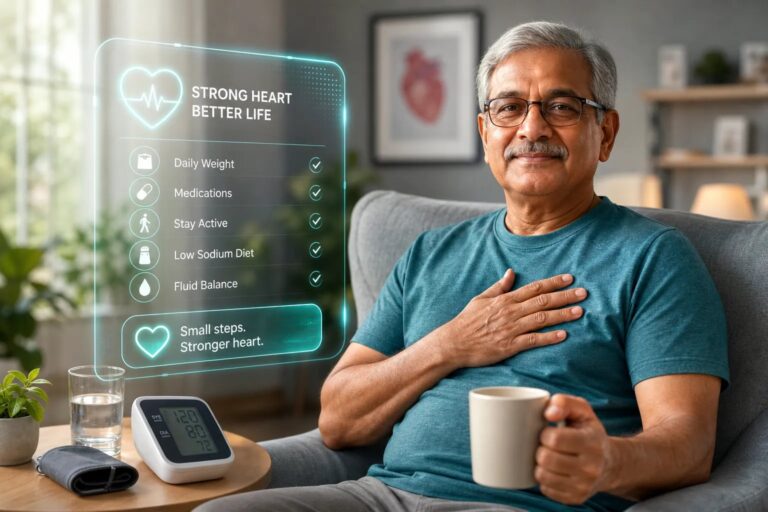 Heart failure management at home: your daily care plan